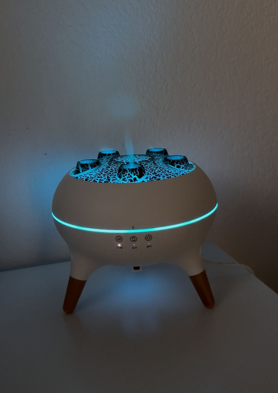 Diffuseur volcanique à effet méduse & flamme